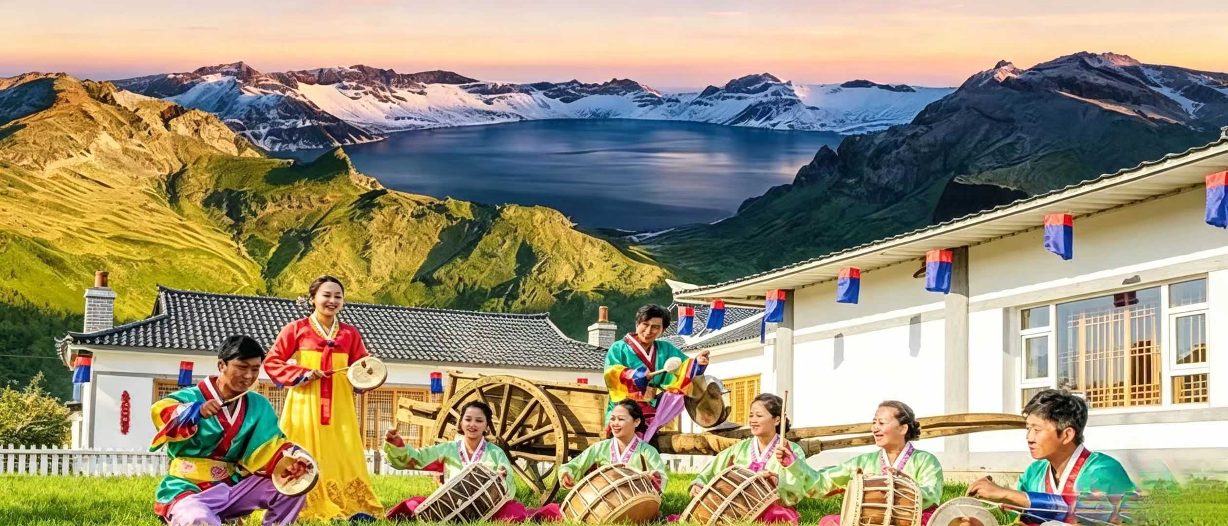 山河湖海，多样民族。